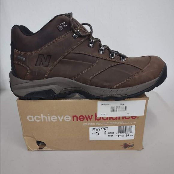 New Balance 5d Brown Leather Boot 